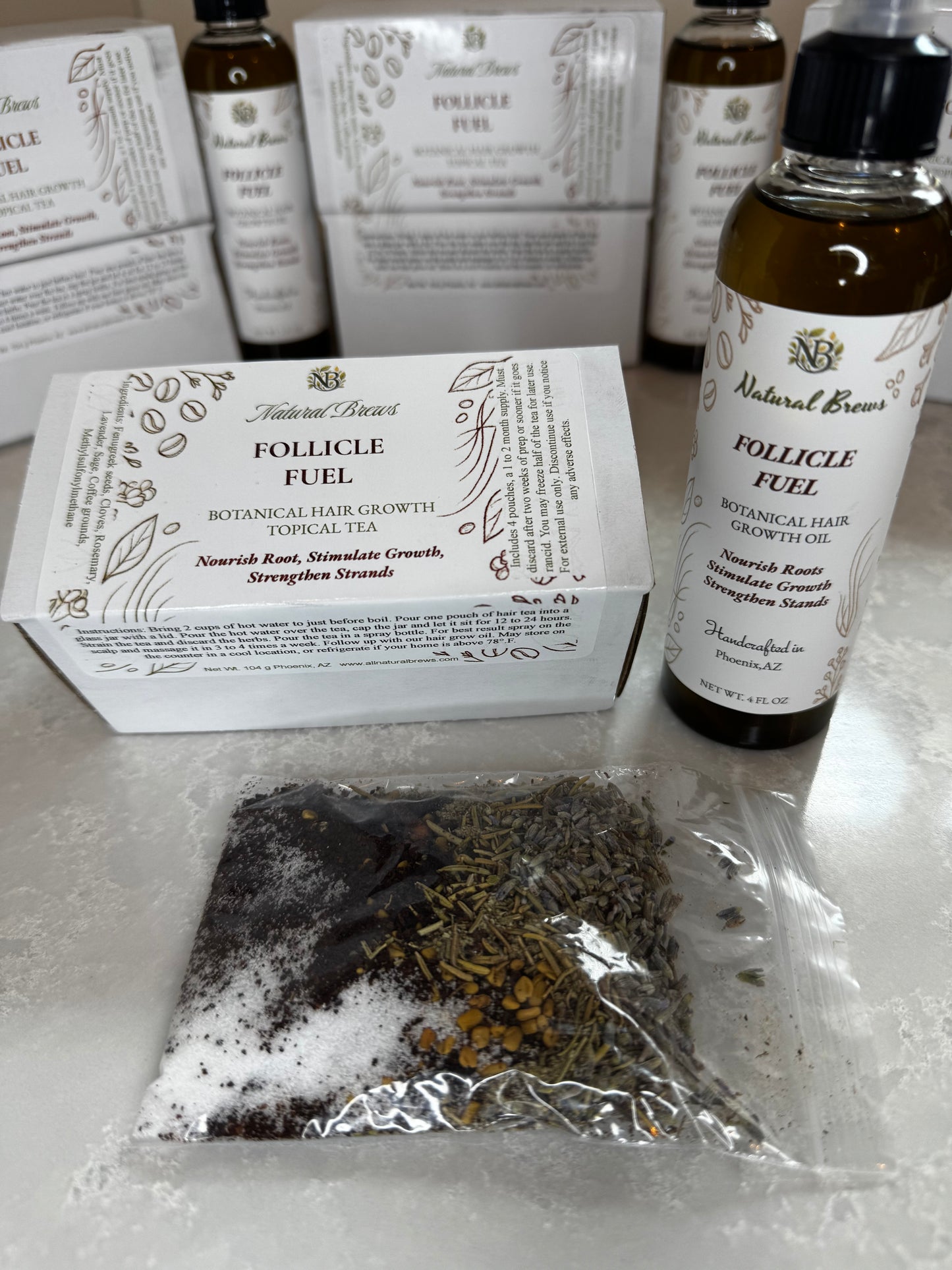 Herbal Hair Grow System